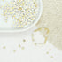 4mm Rose Gold Round Plastic Beads